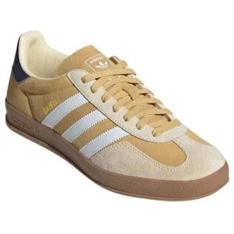 Adidas Gazelle Indoor “Tan Navy White”