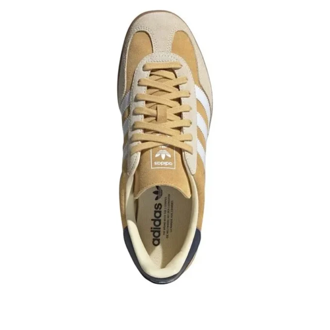 Adidas Gazelle Indoor “Tan Navy White”