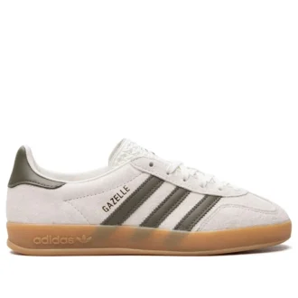 Adidas Gazelle Indoor “White Olive Strata”