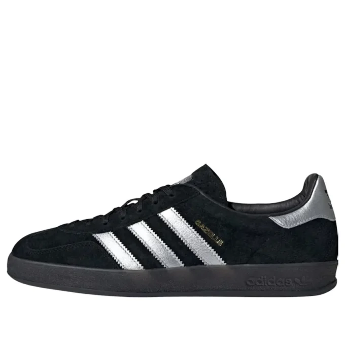 Adidas Gazelle Indoor “Zwart Mat Zilver”