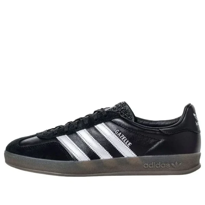 Adidas Gazelle Indoor “Zwart Mat Zilver Gum”