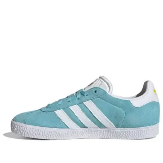 Adidas Gazelle J “Blue White Gold”