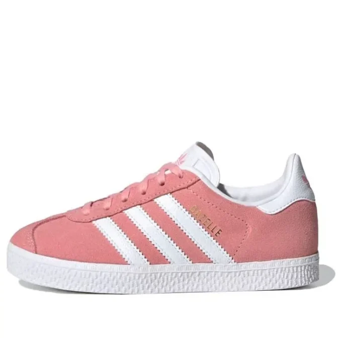 Adidas Gazelle J-schoenen “Roze Wit Goud”
