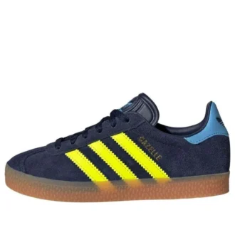 Adidas Gazelle “Night Indigo Solar Yellow”