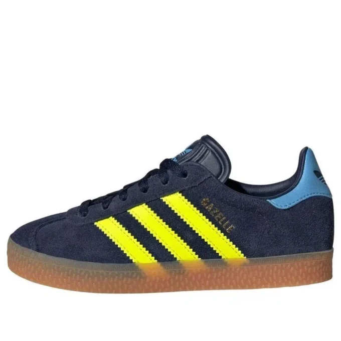 Adidas Gazelle “Night Indigo Solar Yellow”