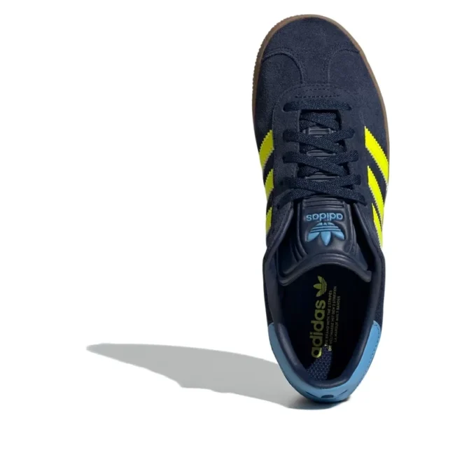 Adidas Gazelle “Night Indigo Solar Yellow”