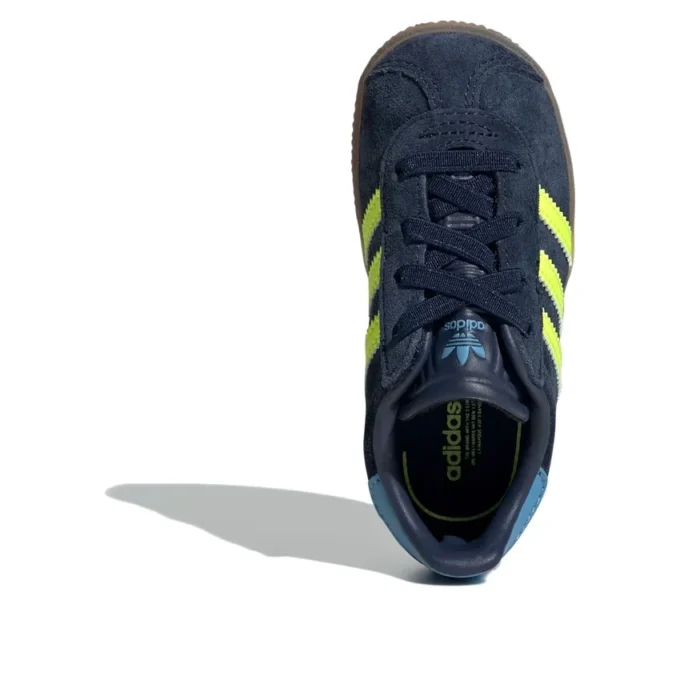 Adidas Gazelle “Night Indigo Solar Yellow”