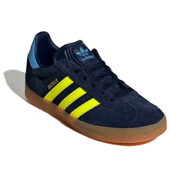 Adidas Gazelle “Night Indigo Solar Yellow”