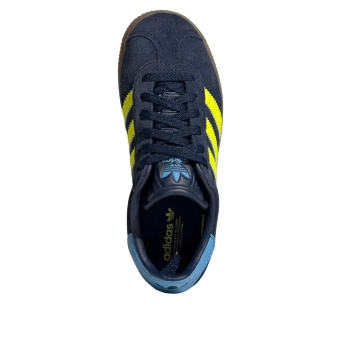 Adidas Gazelle “Night Indigo Solar Yellow”