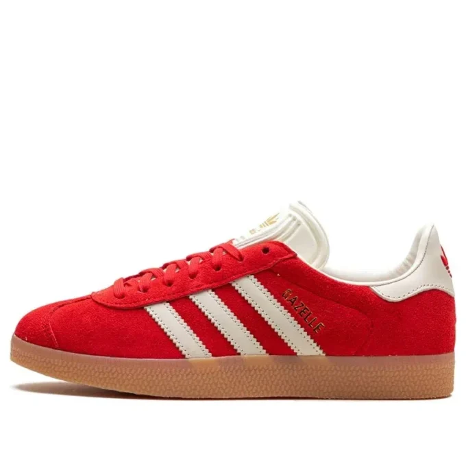 Adidas Gazelle “Scarlet Aluminum”