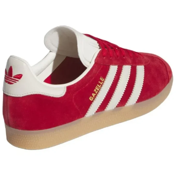 Adidas Gazelle “Scarlet Aluminum”