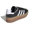 Adidas Gazelle-schoenen “Black White Gum”