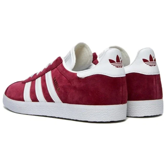 Adidas Gazelle-schoenen “Burgundy White” Adidas Gazelle-schoenen “Burgundy White”