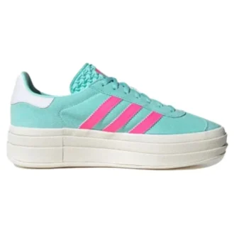 Adidas Gazelle-schoenen “Flash Aqua Lucid Pink”