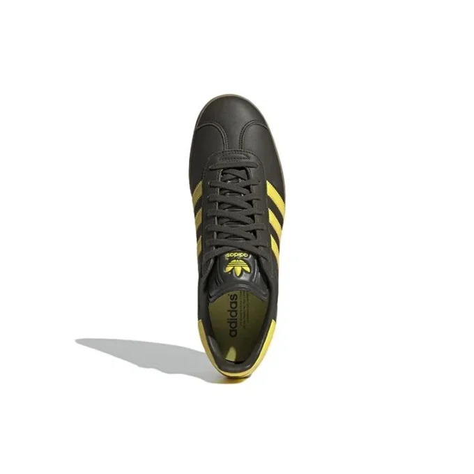 Adidas Gazelle-schoenen “Shadow Olive Impact Yellow”
