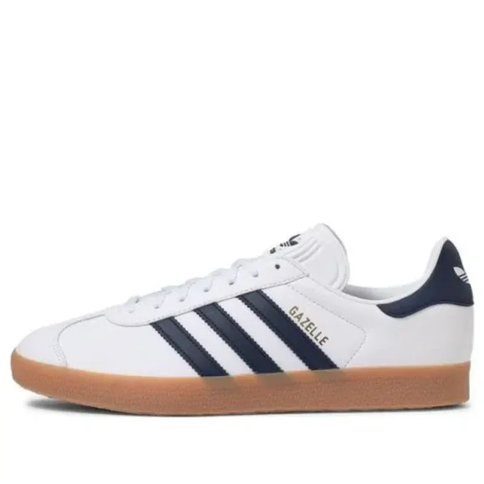 Adidas Gazelle-schoenen “White Navy Gum”