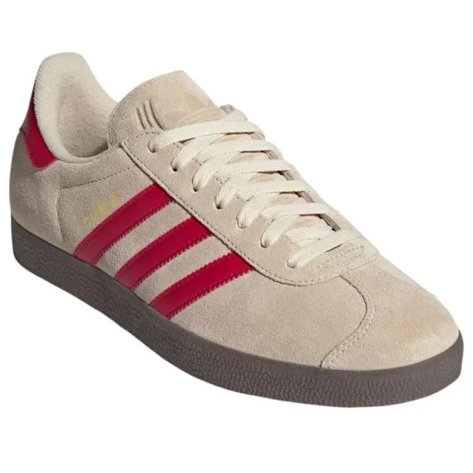 Adidas Gazelle Shadow “Sand Strata Better Scarlet”
