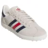 Adidas Gazelle Spikeless Golf “Alumina Night Indigo Better Scarlet”