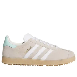Adidas Gazelle Spikeless Golf “Chalk White Cloud White”