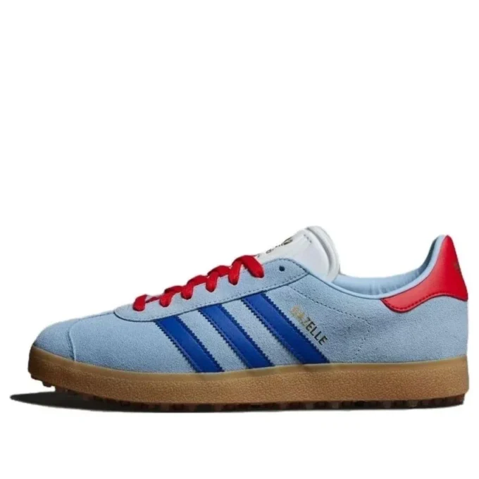 Adidas Gazelle Spikeless Golf “Clear Sky Scarlet” Adidas Gazelle Spikeless Golf “Clear Sky Scarlet”