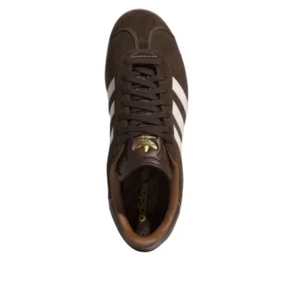 Adidas Gazelle Spikeless Golf “Dark Brown Chalk White”