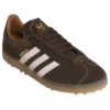 Adidas Gazelle Spikeless Golf “Dark Brown Chalk White”