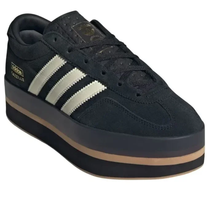 Adidas Gazelle Stack “Core Black Cream Gum”