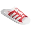 Adidas Gazelle strandteenslippers “White Red”