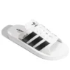 Adidas Gazelle strandteenslippers “Wit Zwart”