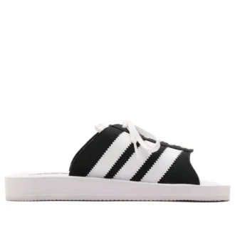 Adidas Gazelle strandteenslippers “Wit Zwart” Adidas Gazelle strandteenslippers “Wit Zwart”