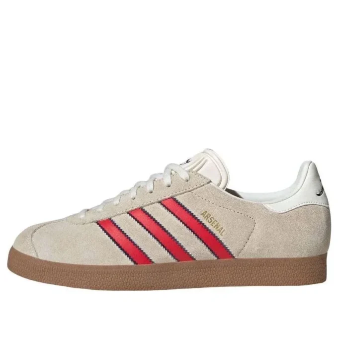 Adidas Gazelle Terrace Icons “Arsenal – Off-White Scarlet Gum”