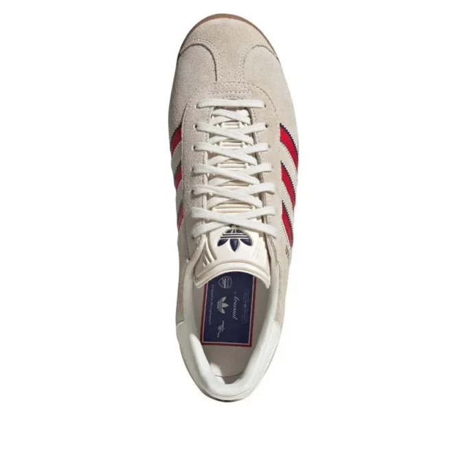 Adidas Gazelle Terrace Icons “Arsenal – Off-White Scarlet Gum”