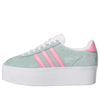 Adidas Gazelle up “Hazy Green Bliss Pink”