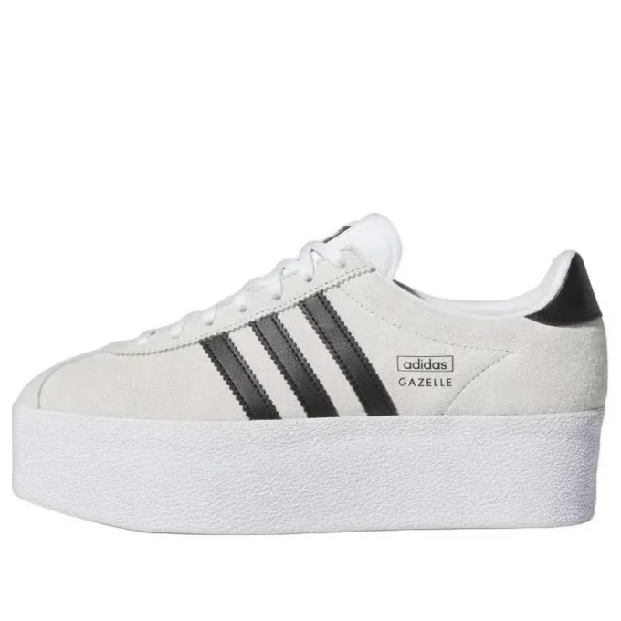 Adidas Gazelle up “White Black”