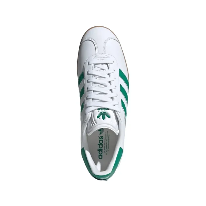 Adidas Gazelle “White Bold Green Gum”