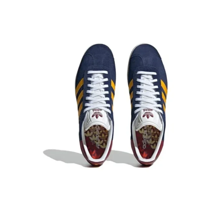 Adidas Originals “Dark Blue Crew Yellow Burgundy”