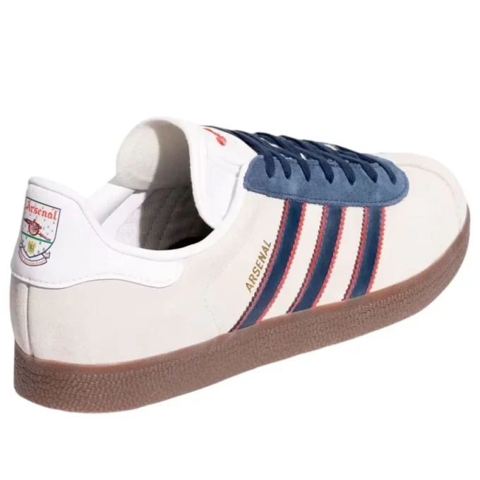 Adidas X Arsenal Gazelle “Cloud White Red Collegiate Navy”