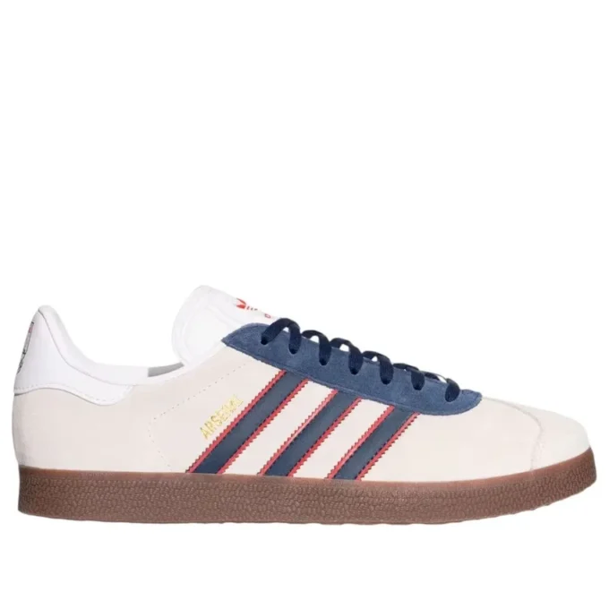 Adidas X Arsenal Gazelle “Cloud White Red Collegiate Navy”