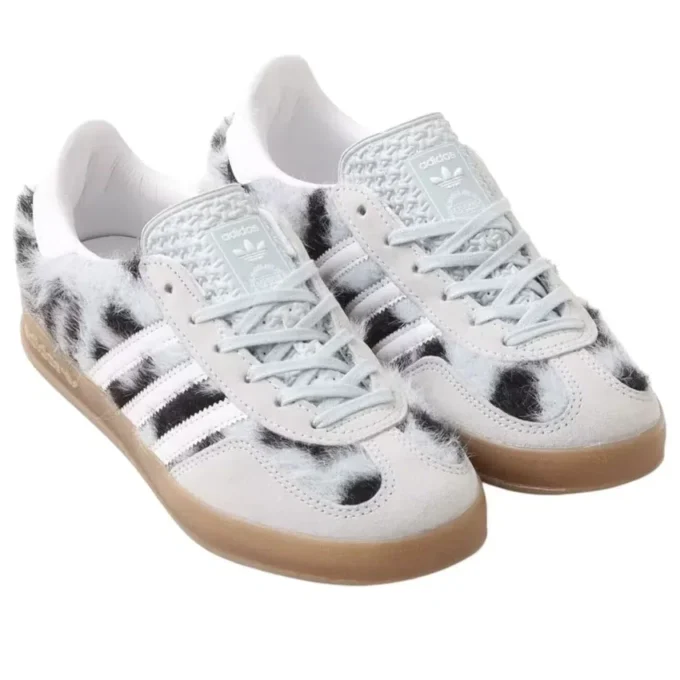 Adidas X Atmos Pink Gazelle Indoor “Trinity Leopard Halo Blue”