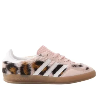 Adidas X Atmos Pink Gazelle Indoor “Trinity Leopard Sand Pink”