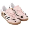 Adidas X Atmos Pink Gazelle Indoor “Trinity Leopard Sand Pink”