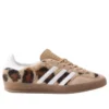 Adidas X Atmos Pink Gazelle Indoor “Trinity Leopard Warm Sandstone”