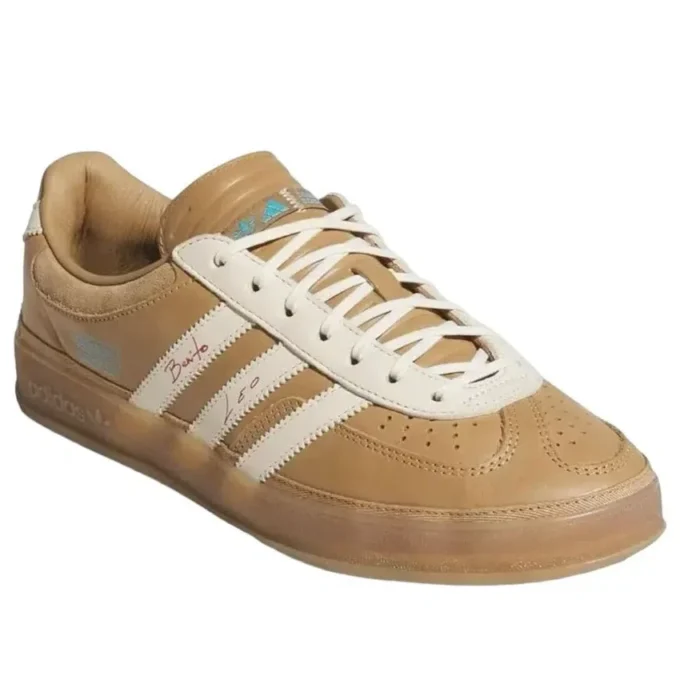 Adidas X Bad Bunny X Lionel Messi Gazelle Indoor “Cardboard Cream”