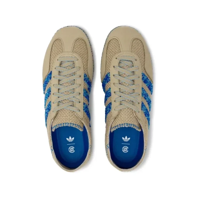 Adidas X Clot Gazelle “Linen Khaki Blue Bird” Adidas X Clot Gazelle “Linen Khaki Blue Bird”