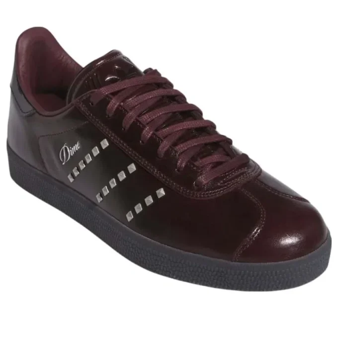 Adidas X Dime Gazelle Adv “Maroon Silver”
