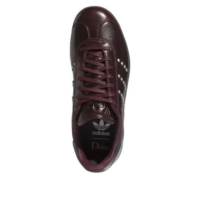 Adidas X Dime Gazelle Adv “Maroon Silver”