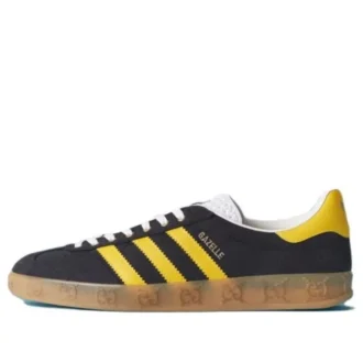 Adidas X Gucci Gazelle “Black Gg Monogram”