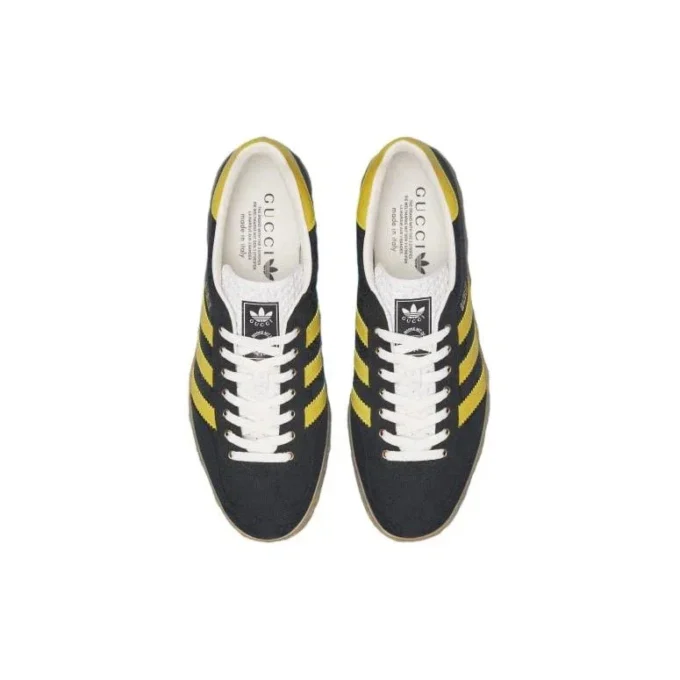 Adidas X Gucci Gazelle “Black Gg Monogram”