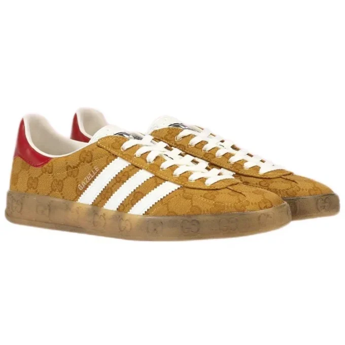 Adidas X Gucci Gazelle “Gg Monogram”