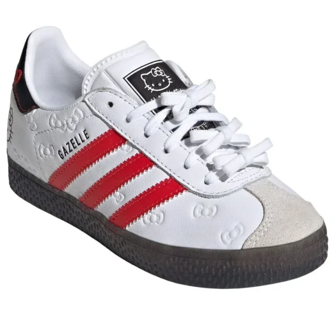 Adidas X Hello Kitty Gazelle Comfort “50Th Anniversary”